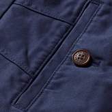 Thumbnail for your product : Charles Tyrwhitt Airforce blue slim fit flat front chinos