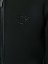 Thumbnail for your product : Calvin Klein logo embroidered bomber jacket