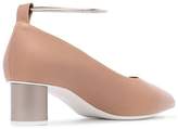 Thumbnail for your product : Jil Sander Nude 40 Anklet Pumps