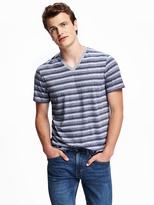 Thumbnail for your product : Old Navy Striped V-Neck Tee for Men