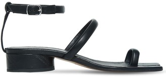 Maison Margiela 25mm Leather Toe Ring Sandals
