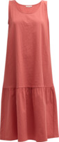 Thumbnail for your product : Eileen Fisher Crinkled Sleeveless Scoop-Neck Midi Dress