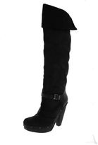 Thumbnail for your product : Rachel Roy NEW Enkala Black Fold-Over Over-The-Knee Boots 7.5 Medium (B,M) BHFO