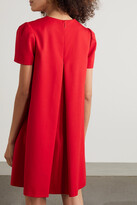 Thumbnail for your product : Alexander McQueen Wool Mini Dress - Red