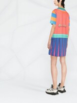 Thumbnail for your product : Moschino trompe l'oeil-print T-shirt dress
