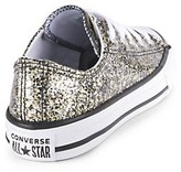 Thumbnail for your product : Converse Girl's Coated Glitter All Star Sneakers