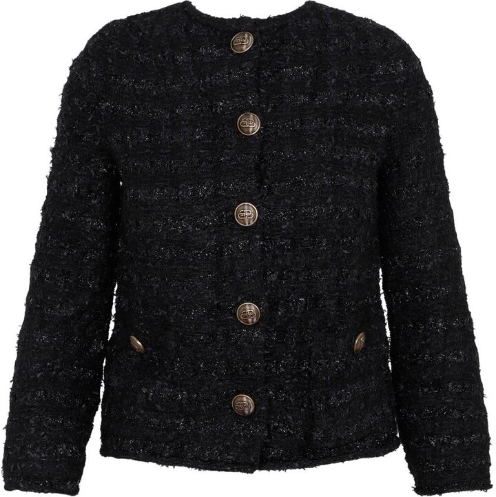 balenciaga tweed jacket