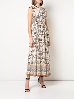 Thumbnail for your product : Saloni Jungle-Print Maxi Dress