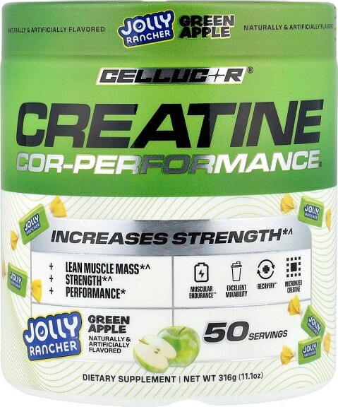 Cellucor C4 C4/CellucorCOR-Performance®Creatine,JollyRancher,GreenApple,11.1oz(316g)
