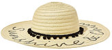 Thumbnail for your product : Betsey Johnson Chill Beach Floppy Hat