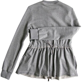 Thumbnail for your product : Pinko Grey Cotton Top