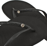 Thumbnail for your product : Havaianas Womens White & Silver Slim Crystal Glamour Sandals