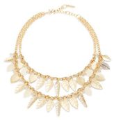 Thumbnail for your product : Saks Fifth Avenue Two-Row Leaf Bib Necklace