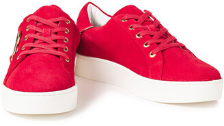 Love Moschino Embellished Suede Sneakers