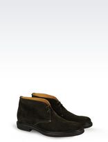 Thumbnail for your product : Giorgio Armani Suede Desert Boot