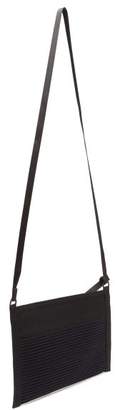 Issey Miyake Homme Plisse Obi Pleated Canvas Cross-body Bag