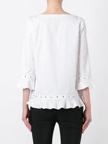 Thumbnail for your product : Fay tie neck blouse