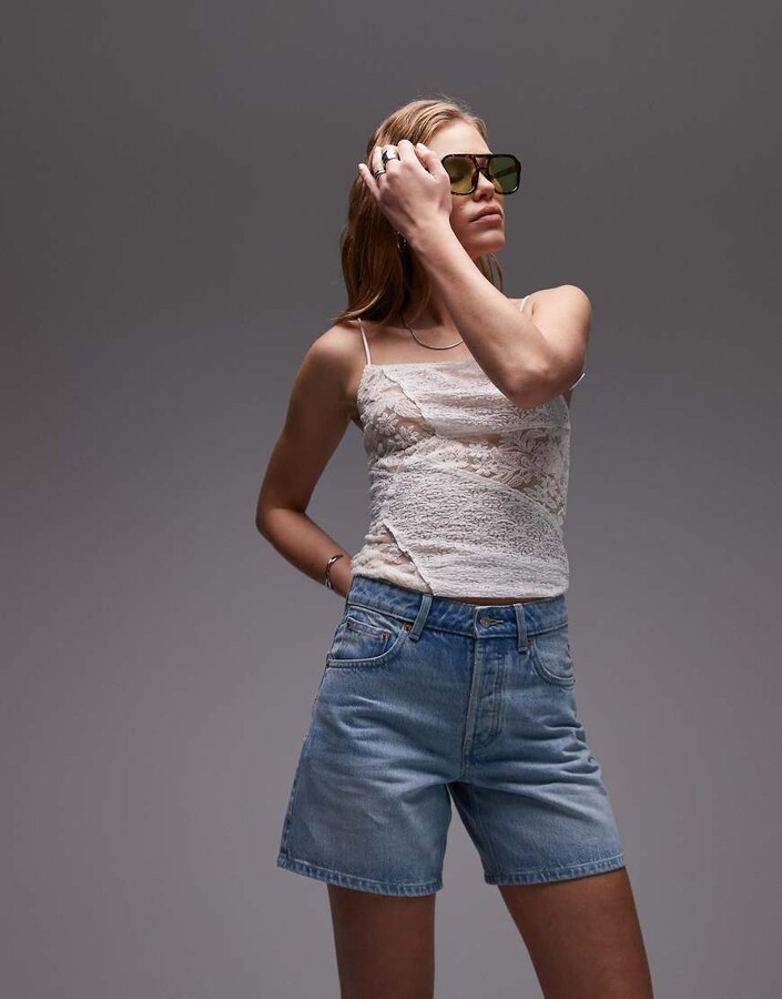 Denim Pants The Editor Jeans Topshop Topshop Denim Editor Shorts