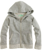Thumbnail for your product : J.Crew Kids' hangout zip hoodie in heather mercury