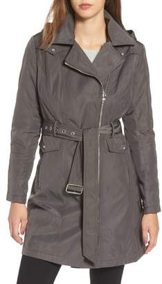 Vince Camuto Belted Raincoat