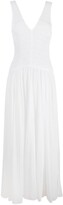 Thumbnail for your product : Forte Forte V-neck smocked maxi dress