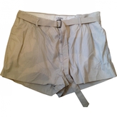 Thumbnail for your product : Miu Miu Beige Cotton Shorts
