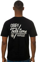 Thumbnail for your product : Obey The Tele-tone Tee