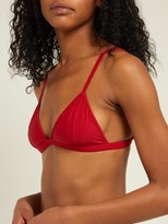 Thumbnail for your product : Haight Taping Triangle Bikini - Red
