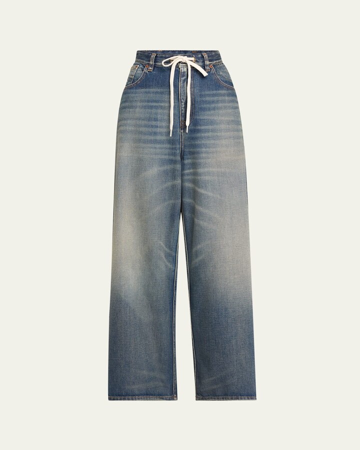 MM6 MAISON MARGIELA 5-Pocket Drawstring Jeans