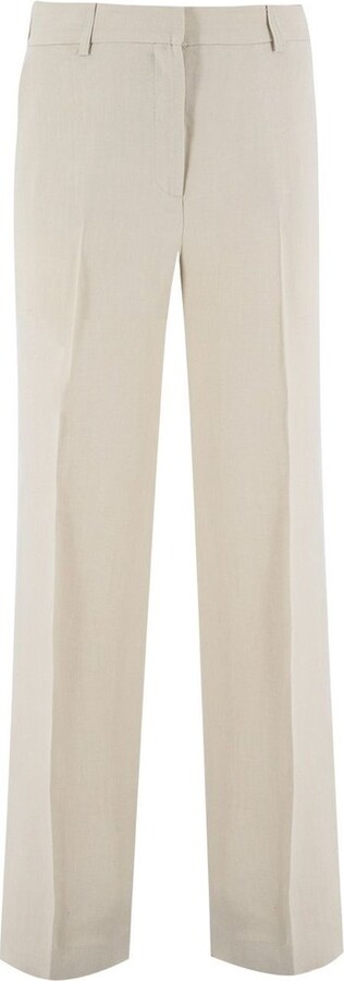 Antonelli Firenze High-Waisted Tailored Pants