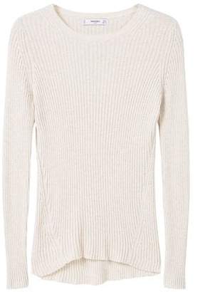 Mango Outlet OUTLET Ribbed cotton-blend sweater