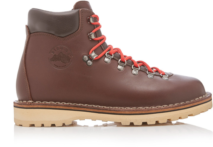 burgundy hiking boots