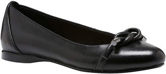 Hush Puppies Whippet Black Leather Pump