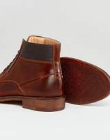 Thumbnail for your product : Steve Madden Quibb Leather Boots In Cognac