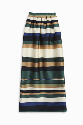 Rosetta Getty Striped Column Skirt