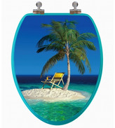 Thumbnail for your product : Topseat 3D Series Beach Elongated Toilet Seat