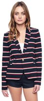 Thumbnail for your product : Juicy Couture Racing Stripe Ponte Blazer