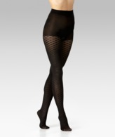 Thumbnail for your product : Denver Hayes Diamond Patterned Tights