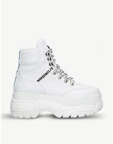 Thumbnail for your product : Naked Wolfe Wicked leather high-top trainers