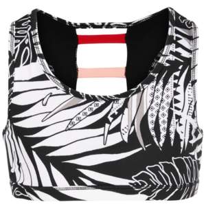 Ideology Big Girls Printed Strappy-Back Sports Bra, Created for Macy's