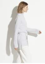 Thumbnail for your product : Vince Wool Cashmere Tie Front Tunic