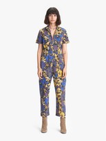 mother floral jeans