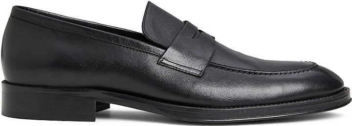 Bruno Magli Cosmo Leather Penny Loafers