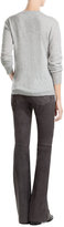 Thumbnail for your product : True Religion Suede Bootcut Flared Pants