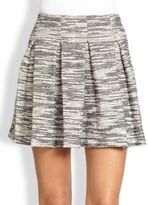 Thumbnail for your product : Alice + Olivia Davis Pleated Skirt