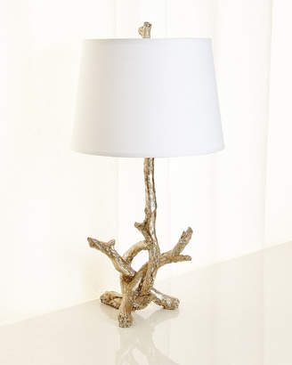 Jamie Young Silver Leaf Branch Lamp