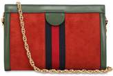Thumbnail for your product : Gucci Ophidia Suede Shoulder Bag