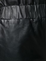 Thumbnail for your product : Ganni Wide-Leg Leather Trousers