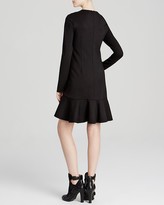 Thumbnail for your product : DKNY Ruffle Hem Dress