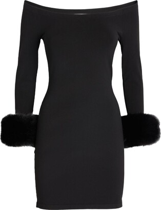 Fur Cuff Dress | Shop The Largest Collection | ShopStyle